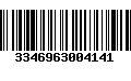 Código de Barras 3346963004141