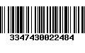 Código de Barras 3347430022484