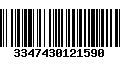 Código de Barras 3347430121590