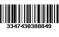 Código de Barras 3347430388849