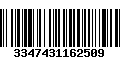 Código de Barras 3347431162509