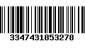 Código de Barras 3347431853278