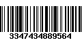 Código de Barras 3347434889564