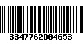 Código de Barras 3347762004653