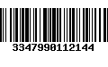 Código de Barras 3347990112144