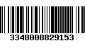 Código de Barras 3348008829153