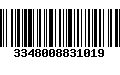 Código de Barras 3348008831019