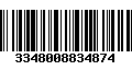 Código de Barras 3348008834874