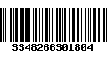 Código de Barras 3348266301804