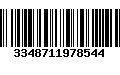 Código de Barras 3348711978544