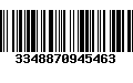 Código de Barras 3348870945463