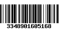 Código de Barras 3348901605168