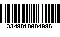 Código de Barras 3349010004996