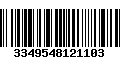 Código de Barras 3349548121103