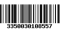 Código de Barras 3350030108557