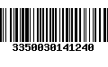 Código de Barras 3350030141240