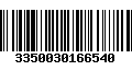 Código de Barras 3350030166540