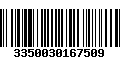 Código de Barras 3350030167509