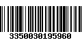 Código de Barras 3350030195960