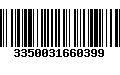 Código de Barras 3350031660399