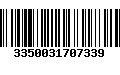 Código de Barras 3350031707339