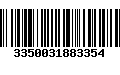 Código de Barras 3350031883354