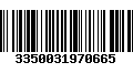 Código de Barras 3350031970665