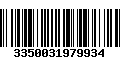 Código de Barras 3350031979934