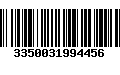 Código de Barras 3350031994456