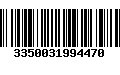 Código de Barras 3350031994470