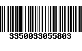 Código de Barras 3350033055803