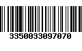 Código de Barras 3350033097070