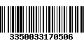 Código de Barras 3350033170506