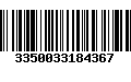 Código de Barras 3350033184367