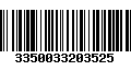 Código de Barras 3350033203525