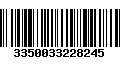 Código de Barras 3350033228245