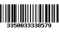 Código de Barras 3350033338579