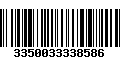 Código de Barras 3350033338586