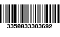 Código de Barras 3350033383692