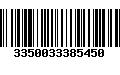 Código de Barras 3350033385450