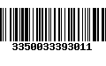 Código de Barras 3350033393011