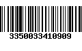 Código de Barras 3350033410909