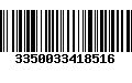 Código de Barras 3350033418516