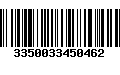 Código de Barras 3350033450462