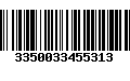 Código de Barras 3350033455313