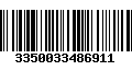 Código de Barras 3350033486911