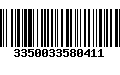 Código de Barras 3350033580411