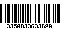 Código de Barras 3350033633629