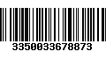 Código de Barras 3350033678873