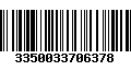 Código de Barras 3350033706378